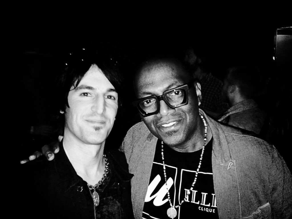 Randy Jackson with Drummer Matt LeChevalier