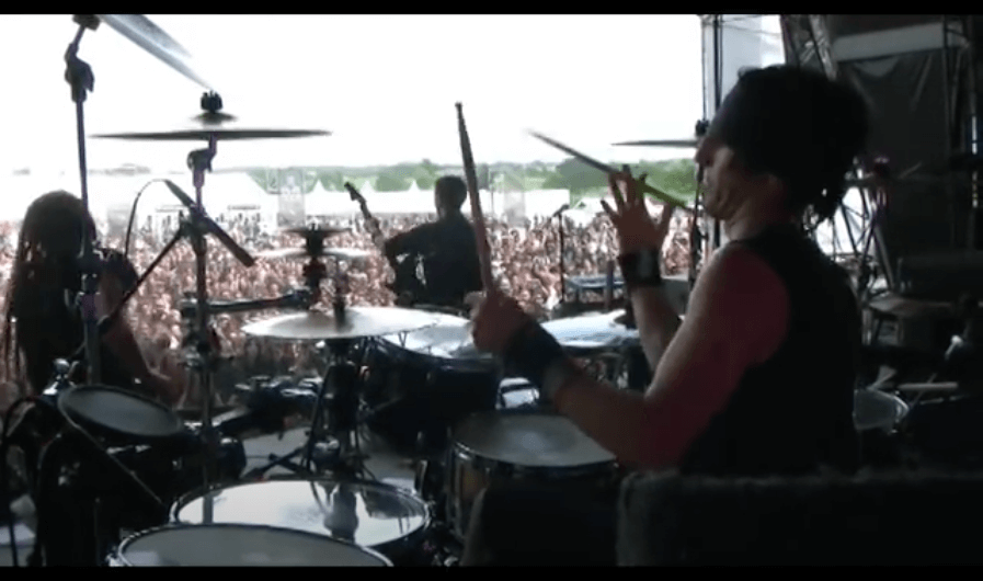 Drummer Matt LeChevalier Live On Stage With ETHS HELLFEST 2008